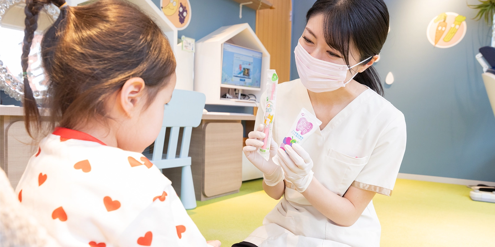 楽しく通える小児歯科